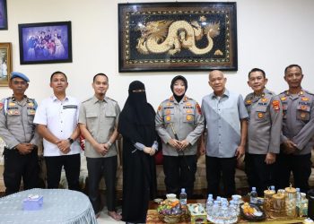 Sinergi Jaga Kamtibmas, Kapolres Lampung Utara Silaturahmi dengan Tokoh Masyarakat Ansori Sabak