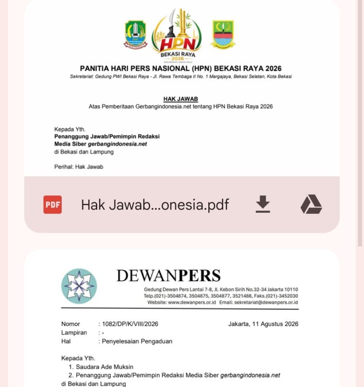Ade Muksin Bantah Dugaan Penyimpangan Dana HPN Bekasi Raya 2026